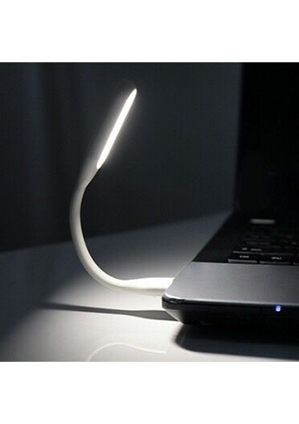Koyu Mavi LED USB Lamba Kitap Işık Mini Taşınabilir USB LED Işık Güç Bankası Taşınabilir Dizüstü Bilgisayar LED Okuma Masası Işık USB Gece Işıkları (Yurt Dışından)