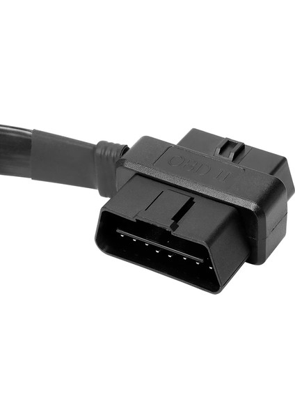 60CM Tarzı Obd2 Uzatma Kablosu 100CMCMCM 1 Ila 2 Bölücü Tel Obd2 Tarayıcı Genişletici Konnektör Adaptörü Erkek Kadın L-Şekilli Dirsek (Yurt Dışından) fırsatları