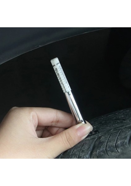 Tek Renk Stili Lastik Deseni Derinlik Cetveli Yangın Derinlik Ölçer Desen Cetvel Sırt Işareti Sırt Kalemi Araba Aletleri Araba Ölçme Araçları (Yurt Dışından)
