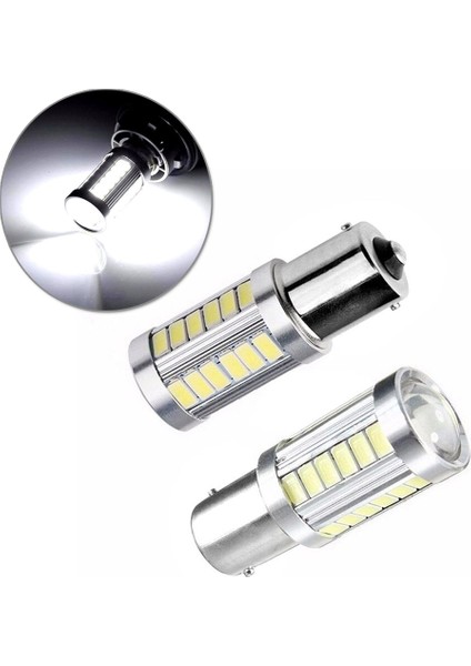 Baw LED Araba Kuyruk Ampul Fren Lambaları 12V Otomatik Ters Lamba Gündüz Çalışan Sinyal Işığı Z3 (Yurt Dışından)