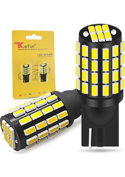 24SMD Gnal Lambası T10 W5W LED Canbus Ampuller Süper Parlak 54SMD LED Araba Iç Işıklar Plaka Okuma Lambası Beyaz (Yurt Dışından) fiyatları