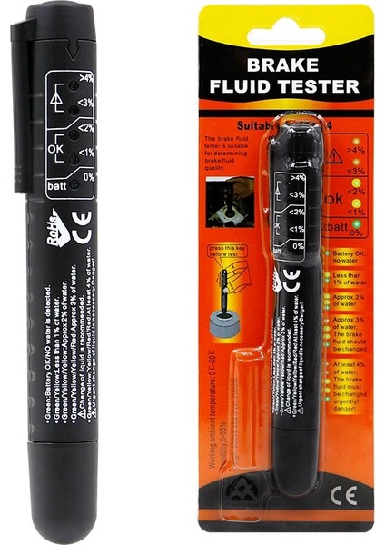 3 Stili Yazın 5 LED Araba Otomatik Teşhis Aracı ile Fren Hidroliği Sıvı Test Kalemi Mini Fren Hidroliği Test Cihazı DOT3DOT4 Kod Okuyucu Tarayıcı (Yurt Dışından)