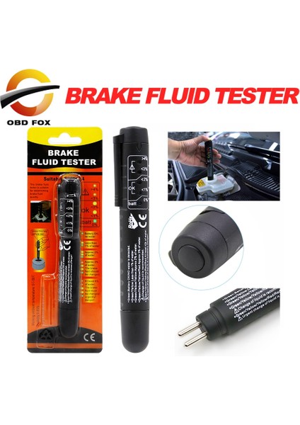 3 Stili Yazın 5 LED Araba Otomatik Teşhis Aracı ile Fren Hidroliği Sıvı Test Kalemi Mini Fren Hidroliği Test Cihazı DOT3DOT4 Kod Okuyucu Tarayıcı (Yurt Dışından) modelleri