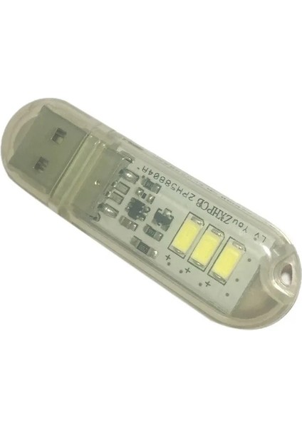 Sis Beyaz Işık Taşınabilir USB LED Işık Dokunmatik Anahtarı Araba Iç USB Lambası Mini Masa Okuma Renkli Gece Işıkları (Yurt Dışından)