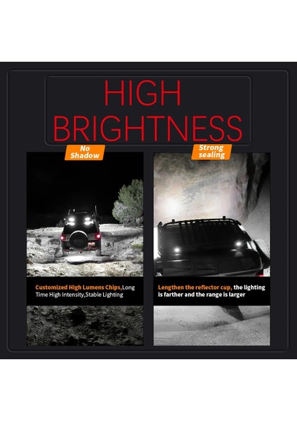 2 Adet 23LED 69W Stili 1 Ücretli LED Çalışma Günışığı Off-Road Araba Sürüş Sis Lambası Aydınlatma Kare Otomobil Motosiklet Far (Yurt Dışından) fırsatları