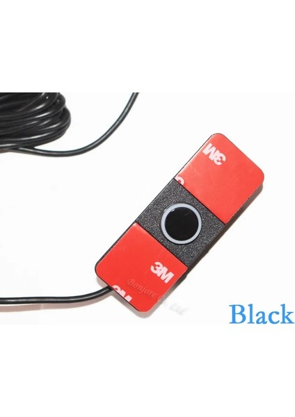 Siyah Koorinwoo Orijinal Parktronic Çift Çekirdekli Video Otopark Sensörü 4 Yedek Radar Alarm Sistemi Ses Video Sistemi Görünür Mesafe (Yurt Dışından)