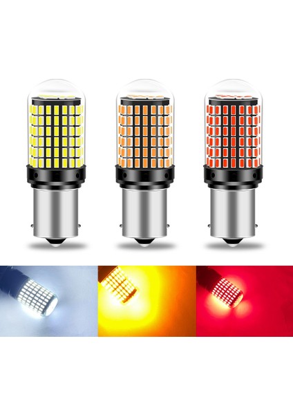 NO.3157 Stili Beyaz BA15S LED Geri Vites Lambası Canbus Smd PY21W LED Dönüş Sinyali Işık LED Canbu T Fren Lambası 12V (Yurt Dışından)