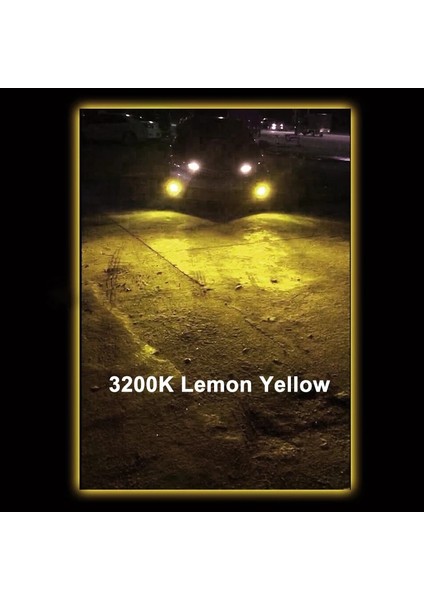 H4 Stili 3200K Limon Sarısı Sunnylıght H8 H11 LED Hb Hb3 H9 H16 Araba Sis Farları H7 H4 Far Ampulü 2400LK Beyaz 3200K Limon Sarısı Oto Lambaları (Yurt Dışından)