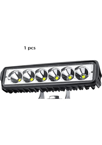 18W Tarzı Araba LED Çalışma Işığı Işık Çubuğu Spot Sel Çalışma Işığı 12V 18W Kamyon Traktör Offroad Araç Için Parlak Beyaz Aydınlatma Için (Yurt Dışından)