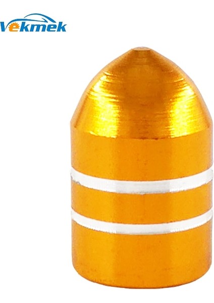 Altın Tarzı 4 Adet Bullet Alüminyum Lastik Vana Kapakları Araba Bisiklet Motosiklet Alaşım Vana Kök Kapakları Araba-Styling Parçaları Aksesuarları (Yurt Dışından)