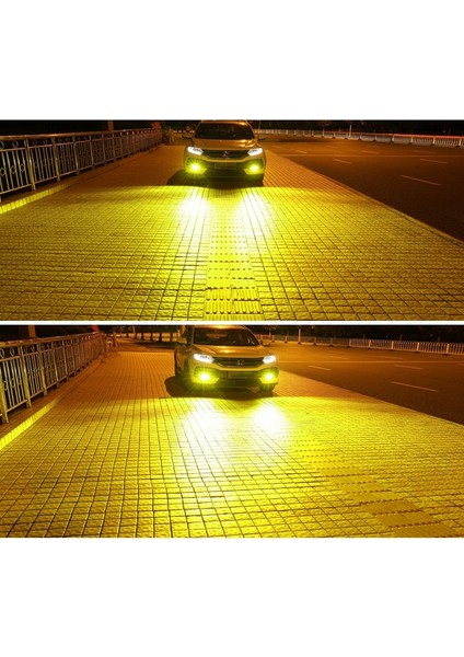 H3 Stili Sarı Braveway Lm H4 H7 LED Far Ampülleri H4 Hilo Beam Ampuller Hb3 Bh4 Oto LED Lambalar H1 12V H11 H3 LED Ampul (Yurt Dışından)