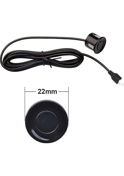 6 Sensör Stili 300 Gri Eunavi Oto Parktronic LED Park Sensörü Kiti Sensörleri Tüm Araba Için Evrensel Ters Yardım Yedekleme Radar Monitör Sistemi (Yurt Dışından) indirimleri