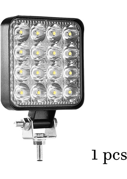 1 Adet 48W Nokta Stili LED Işık Çubuğu 27W 42W 48W LED Bar 16BARRA Kare Spot Offroad LED Çalışma Işığı 12V 24V Araba Kamyon 4x4 4WD Araba Suv Atv (Yurt Dışından)