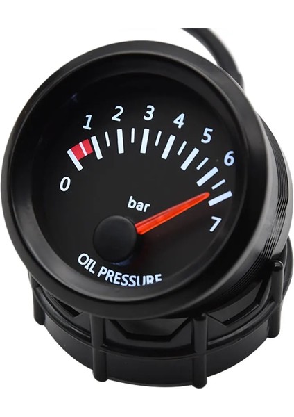 Çift ​​tutucu Tarzı 52MM Gösterge 12V Su Sıcaklığı Yağ Sıcaklık Göstergesi Yağ Basın Yakıt Volt Göstergesi Hava Yakıt Oranı Boost Egzoz Sıcaklığı Araç Ölçer Siyah Kabuk (Yurt Dışından)