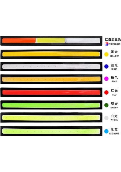 1 Adet Tarzı Mavi 17CM Evrensel Gündüz Çalışan Işık Cob Drl LED Araba Lambası Dış Işıklar Oto Su Geçirmez Araba Styling LED Drl Lambası 12V Gün Işığı (Yurt Dışından)