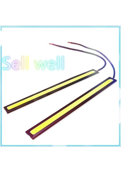 1 Adet Tarzı Mavi 17CM Evrensel Gündüz Çalışan Işık Cob Drl LED Araba Lambası Dış Işıklar Oto Su Geçirmez Araba Styling LED Drl Lambası 12V Gün Işığı (Yurt Dışından)
