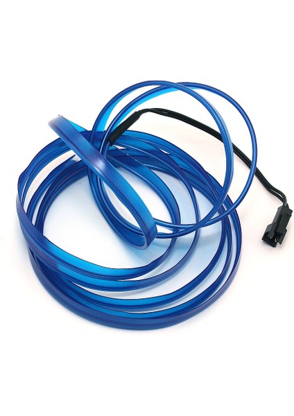 Mavi Stil 5m Sadece El Teli Esnek LED Şerit Neon El Tel Araba Atmosfer Lambası 12V 10 Renk Oto Iç Dıy Dekorasyon Ortam Işığı (Yurt Dışından) modelleri