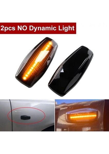 Sarı 2 Adet LED Dönüş Sinyali Yan Işaretleyici Işık Hyundai Elantra Getz Sonata Xg Terracan Tucson Kia Rio Için Sıralı Flaşör Işık (Yurt Dışından)