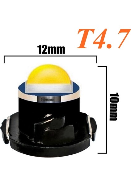 Yeşil Stil T4.2 W5W B8.5d B8.4d B8.3d LED Ampuller Araba Gösterge Paneli Lambası Otomatik Gösterge Paneli Isınma Gösterge Işığı (Yurt Dışından)
