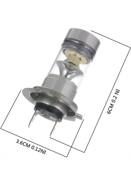 Beyaz Stil H7 W Smd LED Ampul Süper Parlak Araba Sis Lambası 12V 6000K Beyaz Sürüş Koşu Lambası Otomatik LED H7 Ampul Sinyal Lambası (Yurt Dışından) modelleri