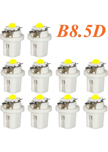 Kristal Mavi Tarzı B8.5d W5W B8.5d B8.4d B8.3d LED Ampuller Araba Gösterge Paneli Lambası Otomatik Gösterge Paneli Isınma Gösterge Işığı (Yurt Dışından)