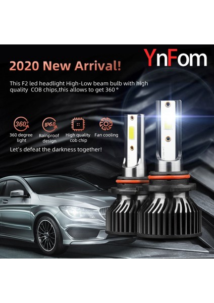 Sis Lambaları Tarzı 1990-1996 J70 Toyota Land Cruiser Prado J70-J150 Için Ynfom LED Farlar Kiti Lowhighfog Lambası, Araba Aksesuarları, Araba Far Ampulleri (Yurt Dışından) modelleri