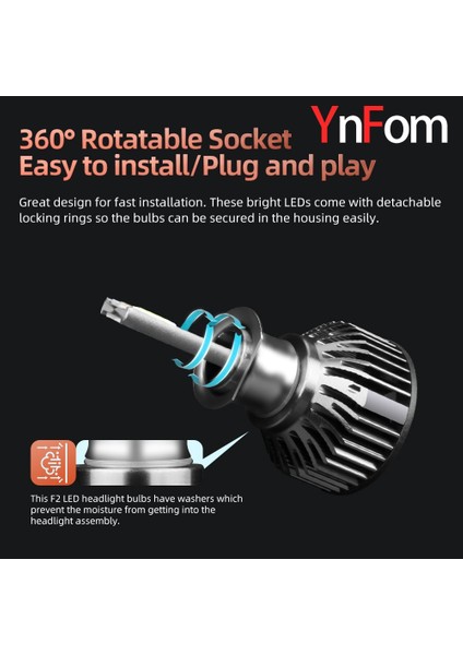 Sis Lambaları Tarzı 1990-1996 J70 Toyota Land Cruiser Prado J70-J150 Için Ynfom LED Farlar Kiti Lowhighfog Lambası, Araba Aksesuarları, Araba Far Ampulleri (Yurt Dışından) indirimleri