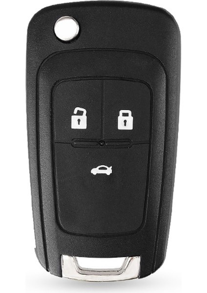 3 Düğme Stili Opel Için Dandkey Btn Araba Uzaktan Anahtar Kabuk Kılıf Chevrolet Cruze Epica Lova Camaro Impala Opel Vauxhall Insignia Astra Mokka (Yurt Dışından)