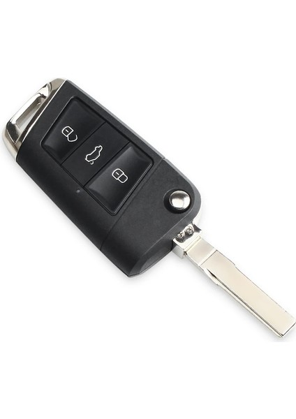 Bıçak Yok Keyyou Modifiye Çevirme Uzaktan Anahtar Kabuk Volkswagen Vw Polo Passat B5 Golf Mk5 Beetle 3 Düğmeler Yedek Araba Anahtarı Kapağı (Yurt Dışından)