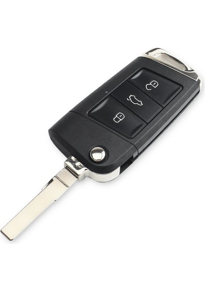 Bıçak Yok Keyyou Modifiye Çevirme Uzaktan Anahtar Kabuk Volkswagen Vw Polo Passat B5 Golf Mk5 Beetle 3 Düğmeler Yedek Araba Anahtarı Kapağı (Yurt Dışından)