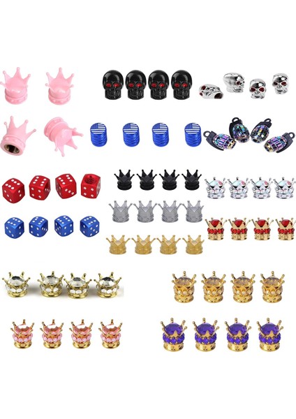 Soluk Pembemsi Gri Tarzı K Taç Şekli Araba Oto Evrensel Tekerlek Lastik Lastik Vana Kök Kapakları Toz Kapakları Bmw Vw Için Motosiklet Bisiklet Hava Geçirmez Kaynaklanıyor (Yurt Dışından) modelleri