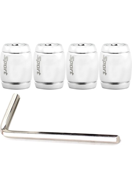 Soluk Pembemsi Gri Tarzı Dsycar 1 Takım Hırsızlığa Karşı Spor Lastik Vana Toz Kapakları Toz Geçirmez Lastik Kapağı Vana Kök Kapakları Arabalar, Bisiklet, Moto Yeni (Yurt Dışından)