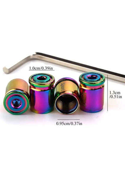 Soluk Pembemsi Gri Tarzı Dsycar 1 Takım Hırsızlığa Karşı Spor Lastik Vana Toz Kapakları Toz Geçirmez Lastik Kapağı Vana Kök Kapakları Arabalar, Bisiklet, Moto Yeni (Yurt Dışından) modelleri