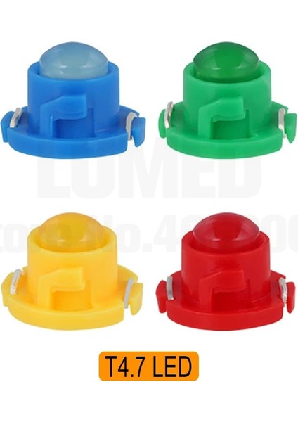 Yeşil Stil T4.2 Led'i T5 Araba LED Işıkları B8.5 LED Iç Lamba Pano Otomatik Gösterge Gösterge Işığı Dc 12V (Yurt Dışından)