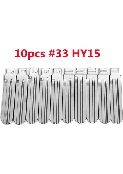 10 Adet No.28 Stili #08#15 #28 #29 #36 #50 #97 #33 #34 Hyundai Tucson Accent Getz Matri Sonata Kia HYN14R Kd Flip Anahtar Bıçak Değiştirme (Yurt Dışından) modelleri