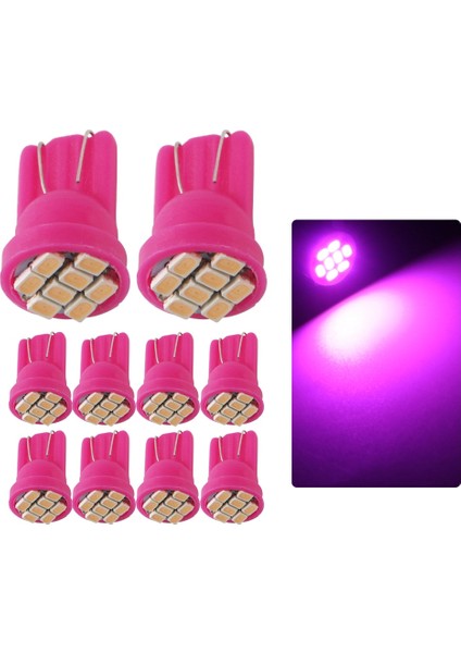 Dc 12V Tarzı Pembe Acdc 6V 6.3V Dc 12V 24V LED Ampul Arcade Pinball Araba Işık W5W Smd LED Beyaz Mavi Kırmızı Yeşil Amber Pembe (Yurt Dışından)