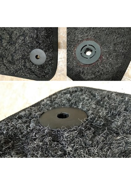 Oe Yuvarlak Stil Araba Halı Paspas Klipleri Zemin Tutucu Tespit Kelepçesi Vw Golf 4 Polo 9n Passat cc B7 Audi A3 A4 A5 A6 Skoda Octavia Superb Için (Yurt Dışından) indirimleri