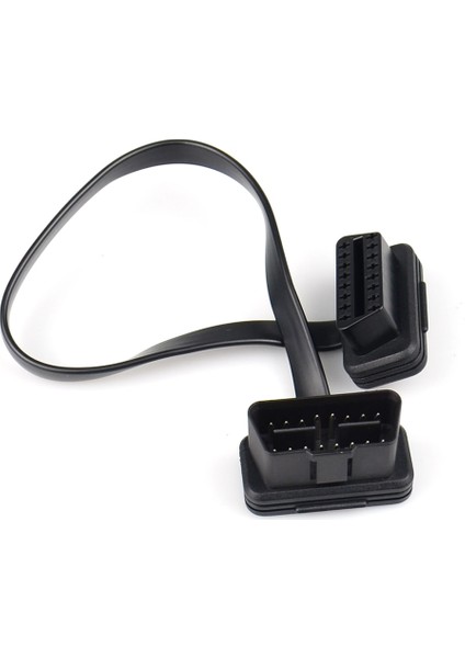 60CM Kablo Stili cm Düz + Ince Erişte Olarak Obd Obdıı Obd Erkek Kadın Araba Tarayıcı Uzatma Kablosu Konektörü (Yurt Dışından) fırsatları