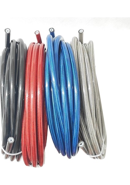 Naylon Çekirdek-Mavi Tarzı Motosiklet An3 5mlot Örgülü Paslanmaz Çelik Naylon Fren Hattı Hortumu Sıvı Hidrolik Hortum Ptfe Fren Hattı Gaz Yağı Yakıt Borusu Borusu (Yurt Dışından) fiyatları