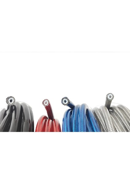 Naylon Çekirdek-Mavi Tarzı Motosiklet An3 5mlot Örgülü Paslanmaz Çelik Naylon Fren Hattı Hortumu Sıvı Hidrolik Hortum Ptfe Fren Hattı Gaz Yağı Yakıt Borusu Borusu (Yurt Dışından) indirimleri