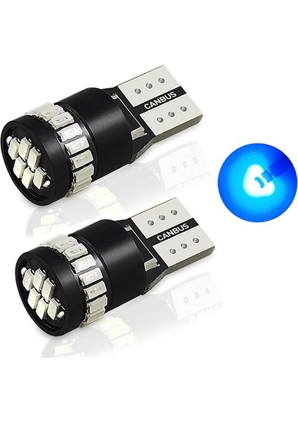 Mavi Oxılam Anbus T10 W5W LED Smd Yan Konum Park Ampul Volkswagen Golf Tiguan Jetta City Touran Passat Için (Yurt Dışından) fiyatları