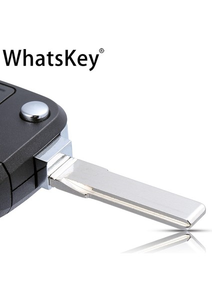 A Tipi Whatskey Flip Katlanır Araba Anahtarı Kabuk Kapak Kılıf Volkswagen Vw Golf 7 Mk7 Passat Beetle Bora Polo Koltuk Leon Skoda Octavia (Yurt Dışından) indirimleri
