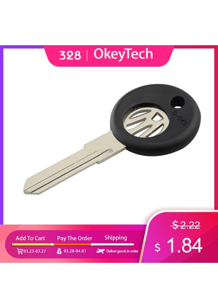 Kesilmemiş Sol Bıçak Orijinal Araba Anahtarı Kabuk Kılıf Kapak Değiştirme Vw Volkswagen Için Boş Mk2 Mk3 Golf Gtı 8V 16V Jetta Glı Golf (Yurt Dışından)