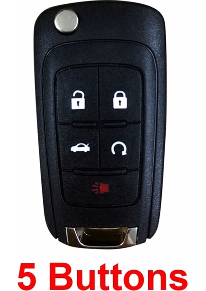 5 Düğme Katlanır Flip Anahtar Kabuk Kılıf Chevrolet Cruze Spark Aveo Captiva Uzaktan Araba Sustalı Kapak Fob 3 Düğme HU100 Blade (Yurt Dışından)