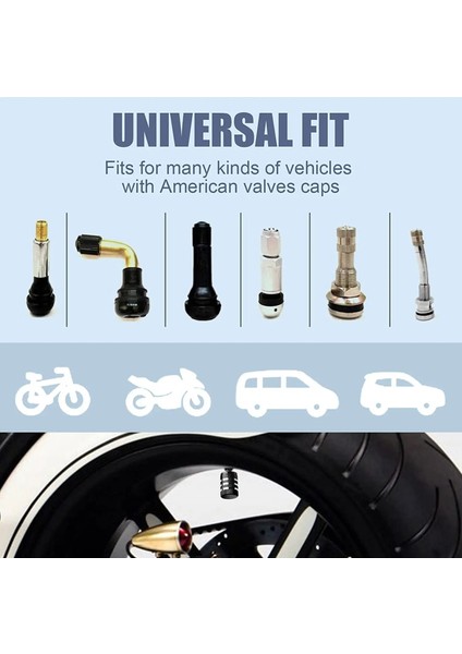 Tip B- Mavi Stil 8 Adet Lastik Valf Kapakları Lastik Jant Kök Kapağı Toz Geçirmez Oto Jant Kapağı Alüminyum Alaşım Arabalar ve Motosikletler Için Nipel Kapakları Bisikletler (Yurt Dışından) fırsatları