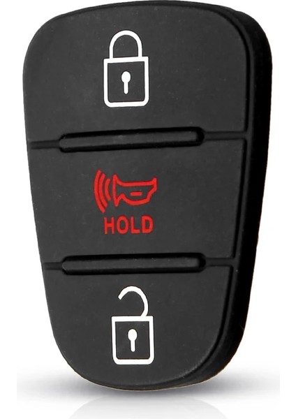 Model 6 Stili Hyundai I30 IX35 Solaris Accent Elantra Sportage Için Keyyou Kauçuk Düğme Pad Kia K2 K5 Rıo Verna Çevirme Araba Uzaktan Anahtar Kabuk (Yurt Dışından) modelleri