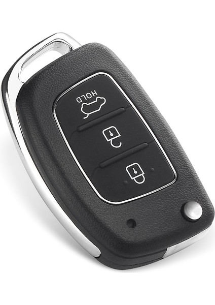 TOY40 Bıçak Stili Keyyou Flip Uzaktan Araba Anahtarı Kabuk Durumda Hyundai Solaris IX35 IX45 Elantra Santa Fe HB20 Verna HY15HY20TOY40 Blade 3 Düğmeler (Yurt Dışından) fırsatları