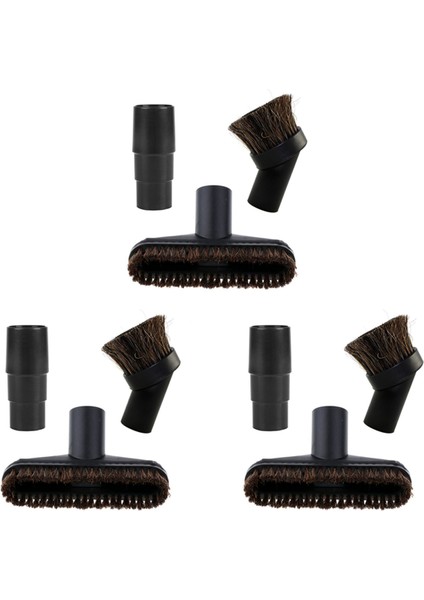 3x Çeşitli Elektrikli Süpürge Fırça Kafası Memesi At Kılı Yedek Parçalar ile 32/35MM Adaptör (Yurt Dışından) indirimleri
