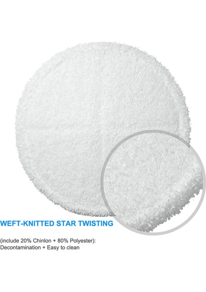 12 Paket Paspas Temizleme Pedi Seti Bissell Spinwave 2039A 2124 Için Yedek Pedler (Yurt Dışından) fırsatları