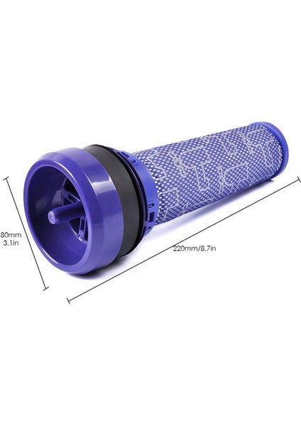 Dyson DC37 DC33C DC39 DC28C DC53 Ön Filtre Ön Motor Filtresi Elektrikli Süpürge Için 4 Adet Filtre (Yurt Dışından) modelleri